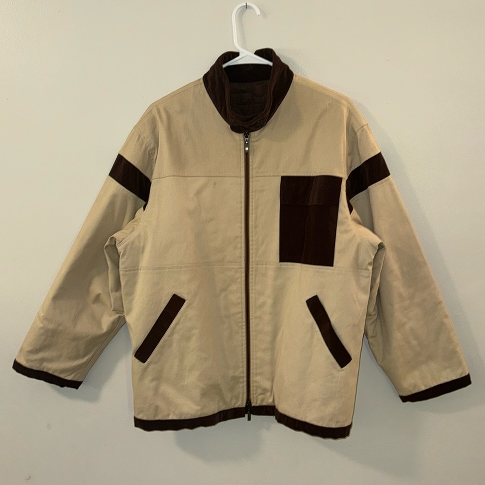 Messori Italian Suede Lambs Leather Bomber Jacket